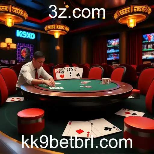 A Vibrante Experiência da 'Poker Room' no kk9 Bet